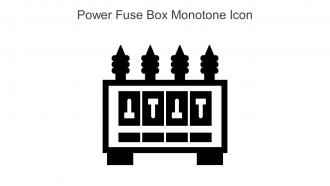 Power Fuse Box Monotone Icon In Powerpoint Pptx Png And Editable Eps Format