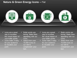 Power plant green energy protection ppt icons graphics