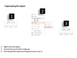 Ppts five staged pie charts and icons for financial management flat powerpoint design
