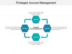 Privileged account management ppt powerpoint presentation icon gallery cpb