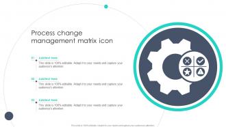 Process Change Management Matrix Icon