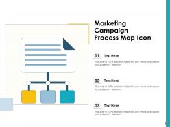 Process Map Icon Continuous Improvement Illustrating Business Optimize Resources