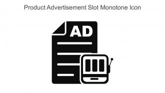 Product Advertisement Slot Monotone Icon In Powerpoint Pptx Png And Editable Eps Format