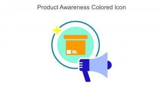 Product Awareness Colored Icon In Powerpoint Pptx Png And Editable Eps Format
