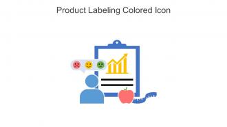 Product Labeling Colored Icon In Powerpoint Pptx Png And Editable Eps Format