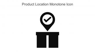 Product Location Monotone Icon In Powerpoint Pptx Png And Editable Eps Format