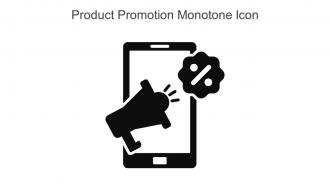 Product Promotion Monotone Icon In Powerpoint Pptx Png And Editable Eps Format