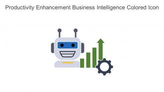 Productivity Enhancement Business Intelligence Colored Icon In Powerpoint Pptx Png And Editable Eps Format
