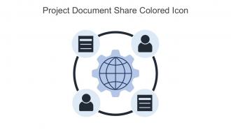 Project Document Share Colored Icon In Powerpoint Pptx Png And Editable Eps Format
