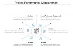 Project performance measurement ppt powerpoint presentation icon show cpb