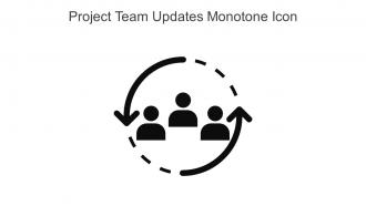 Project Team Updates Monotone Icon In Powerpoint Pptx Png And Editable Eps Format