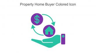 Property Home Buyer Colored Icon In Powerpoint Pptx Png And Editable Eps Format