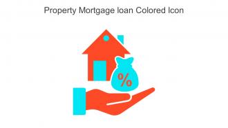 Property Mortgage Loan Colored Icon In Powerpoint Pptx Png And Editable Eps Format