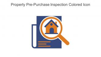 Property Pre Purchase Inspection Colored Icon In Powerpoint Pptx Png And Editable Eps Format