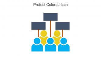 Protest Colored Icon In Powerpoint Pptx Png And Editable Eps Format