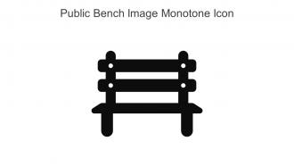 Public Bench Image Monotone Icon In Powerpoint Pptx Png And Editable Eps Format