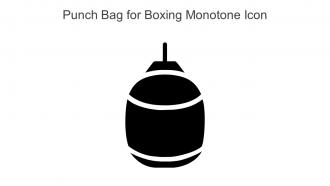 Punch Bag For Boxing Monotone Icon In Powerpoint Pptx Png And Editable Eps Format