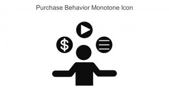 Purchase Behavior Monotone Icon In Powerpoint Pptx Png And Editable Eps Format