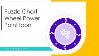 Puzzle Chart Wheel Powerpoint Icon Powerpoint Ppt Template Bundles