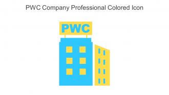 PWC Company Professional Colored Icon In Powerpoint Pptx Png And Editable Eps Format
