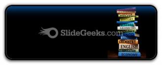 Education study books powerpoint icon r