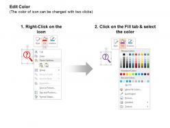 Question search target achievement idea bulb balance ppt icons graphics