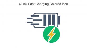 Quick Fast Charging Colored Icon In Powerpoint Pptx Png And Editable Eps Format