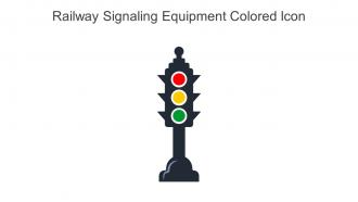 Railway Signaling Equipment Colored Icon In Powerpoint Pptx Png And Editable Eps Format
