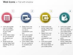 Raw data external web internal web data mining ppt icons graphics