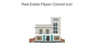 Real Estate Flipper Colored Icon In Powerpoint Pptx Png And Editable Eps Format