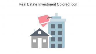 Real Estate Investment Colored Icon In Powerpoint Pptx Png And Editable Eps Format