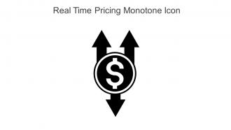 Real Time Pricing Monotone Icon In Powerpoint Pptx Png And Editable Eps Format