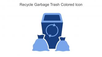 Recycle Garbage Trash Colored Icon In Powerpoint Pptx Png And Editable Eps Format