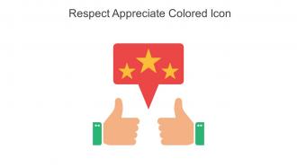 Respect Appreciate Colored Icon In Powerpoint Pptx Png And Editable Eps Format