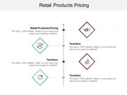 Retail products pricing ppt powerpoint presentation icon template cpb