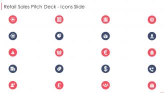 Retail sales pitch deck icons slide ppt file graphics infographics slide