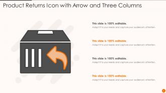 Returns Icon Powerpoint Ppt Template Bundles