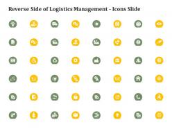 Reverse side of logistics management icons slide reverse side of logistics management ppt gallery