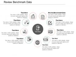 Review benchmark data ppt powerpoint presentation file icons cpb