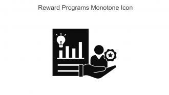 Reward Programs Monotone Icon In Powerpoint Pptx Png And Editable Eps Format