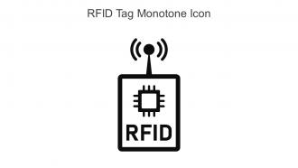 RFID Tag Monotone Icon In Powerpoint Pptx Png And Editable Eps Format