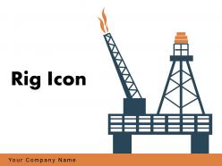 Rig Icon Building Jackhammer Construction Natural Industry
