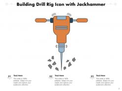 Rig Icon Building Jackhammer Construction Natural Industry