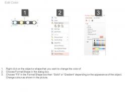 Roadmap with year based timeline and icons powerpoint slides