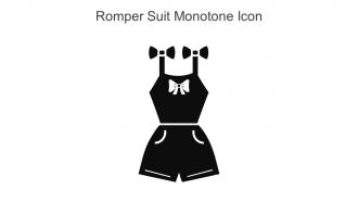Romper Suit Monotone Icon In Powerpoint Pptx Png And Editable Eps Format