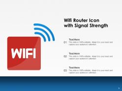 Router icon computer technology strength security arrow network