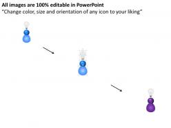 Rp team leadership problem solving business icons powerpoint template