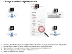Rs three staged onion diagram with icons powerpoint template