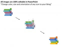 Rt five staged tags with icons infographics flat powerpoint design
