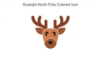 Rudolph North Pole Colored Icon In Powerpoint Pptx Png And Editable Eps Format